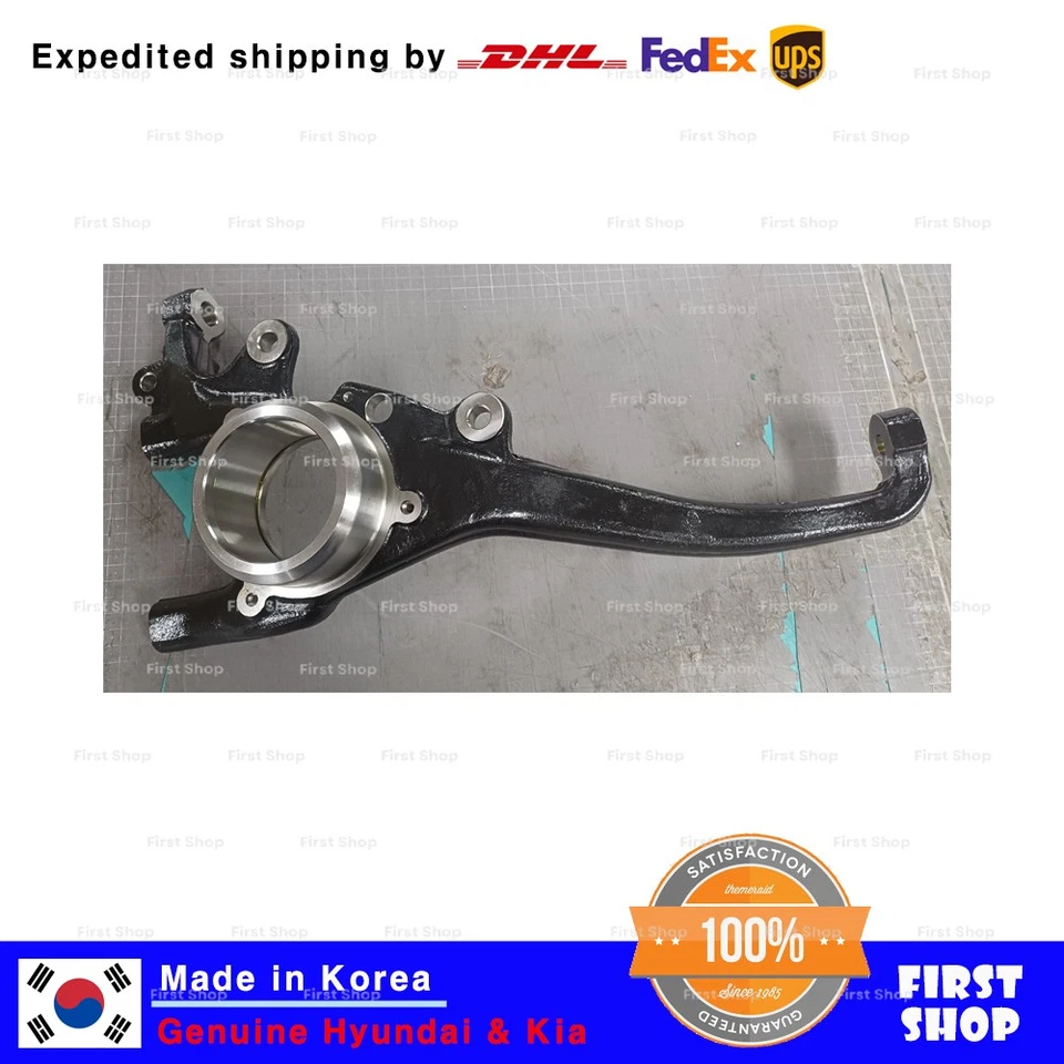 Eje de nudillo delantero derecho genuino OEM 517162J002 1p para Kia Borrego 2009 Foto 2 de 4