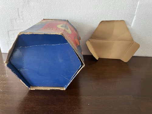 Prince Albert corte prensado rara caja de cartón vacía mal estado principios de 1900’s - Imagen 5 de 15