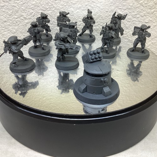 Warhammer 40k- Tau Breachers 10x models built primed MS62315 - Picture 6 of 8