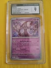 Pokémon TCG - Mewtwo - Scarlet & Violet - CGC 9 - Reverse Holo - 150/165