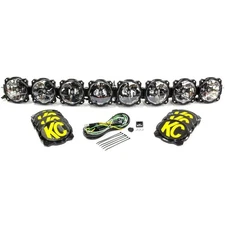 KC HiLiTES 91308 Gravity Pro6 50" 8-Light LED Bar - Combo Beam, IP68
