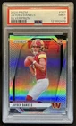 2024 Panini Prizm Jayden Daniels RC Silver Rookie #347 Commanders PSA 9