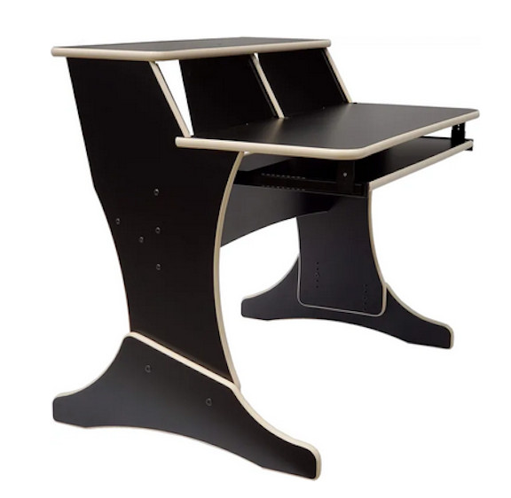 RAB Audio ProRak LS840A Studio Desk - Almond Trim - Missing Keyboard Tray