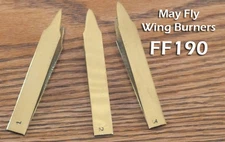 May Fly Brass Wing Burner Set of 3 - FF190