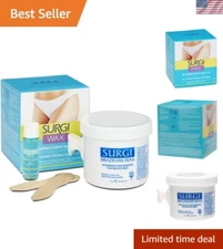 Surgi-Wax Brazilian Wax Kit 4.125 oz - Effortless Hair Removal, No Strips Needed