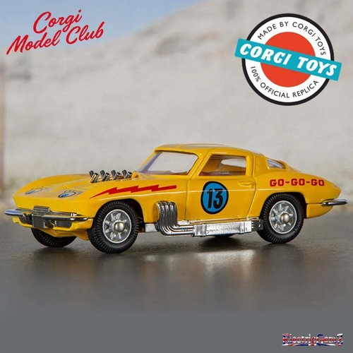 Corgi Model Club 337 Customised Chevrolet Corvette Sting Ray Diecast Car inc CoA - Picture 5 of 7