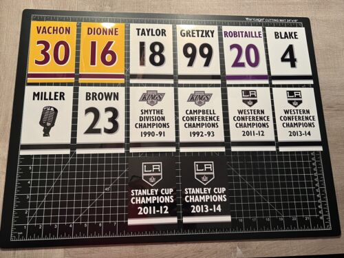 Los Angeles Kings Chexx Mini Stanley Cup & im Ruhestand # Banner + 2 RAFTER-KITS - Bild 2 von 11