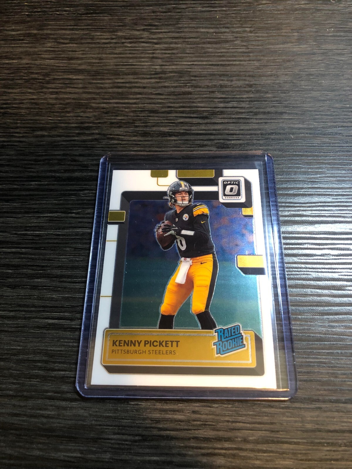 2022 Kenny Pickett Panini Donruss Optic Rated Rookie Base Card 201