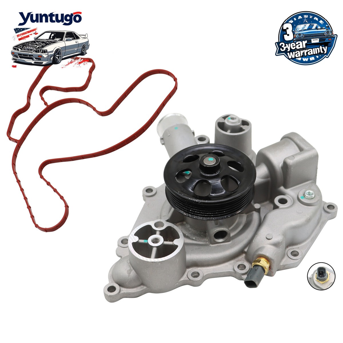 68346915AA Water Pump for 2011-2018 Chrysler 300 Dodge Durango