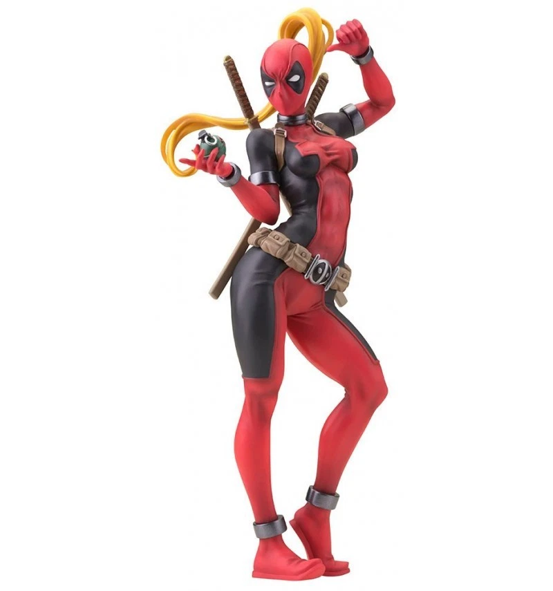 Kotobukiya Marvel Bishoujo Statue Figurine PVC 1 7 Lady Deadpool