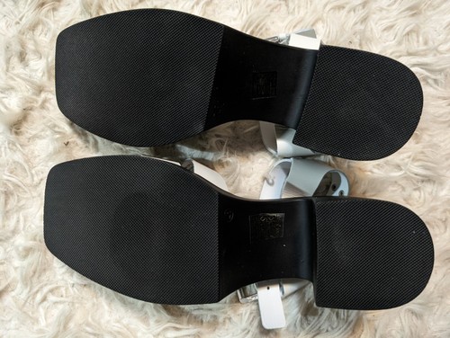 Free People Women's Pacific White Leather Platform Fisherman Sandals Sz 41 - Picture 4 of 7