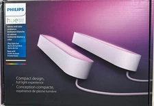 Philips Hue Play White & Color Smart Light, 2 Pack Base kit -White-FREE S/H
