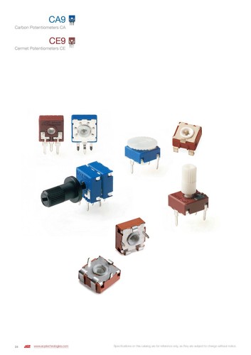 20pcs - ACP CA9MH2.5-10KA 10K TYPE-A Vertical Trimmer Potentiometer 9mm - Picture 8 of 17