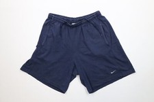 Vintage 90s Y2K Nike Mens Large Faded Travis Scott Mini Swoosh Above Knee Shorts