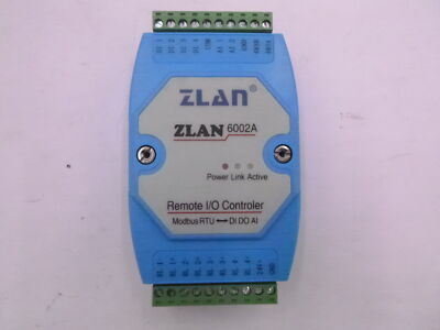ZLAN 6002A Power Link Active Remote I/O Controller Modbus RTU DI DO AI