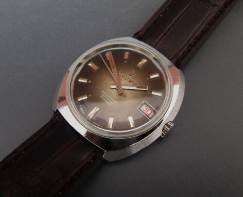 Vintage CAUNY PRIMA Wristwatch w/ Mechanical Mov. Cal. ST 96/FHF 96 - SWISS MADE