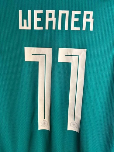 Camiseta Werner Alemania Auténtica Visitante Camiseta Fútbol 2018 - 2019 Adidas Hombres XS - Imagen 7 de 11