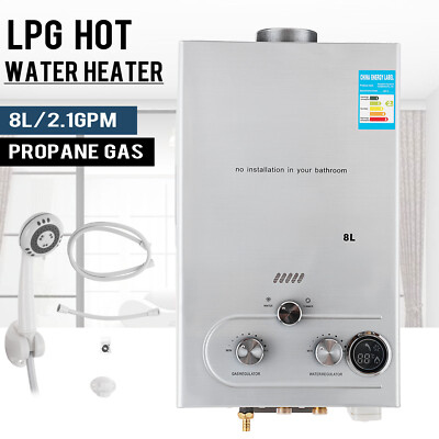 8L 16KW Warmwasserbereiter Durchlauferhitzer Boiler 