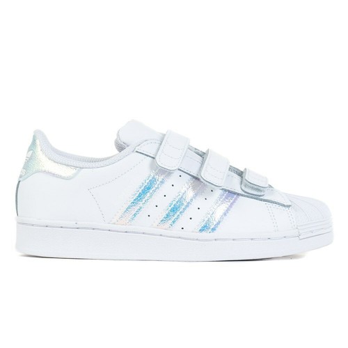 Scarpe universali Bambini Adidas Superstar CF C FV3655 Bianco | eBay