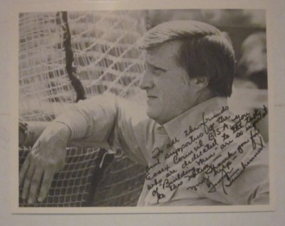George Steinbrenner Facsimile Photo and Program Essex Co. BSA Charity Program