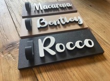 Personalized Dog Leash Holder  Wall Decor  Dog Gifts  Custom Dog Name Holder