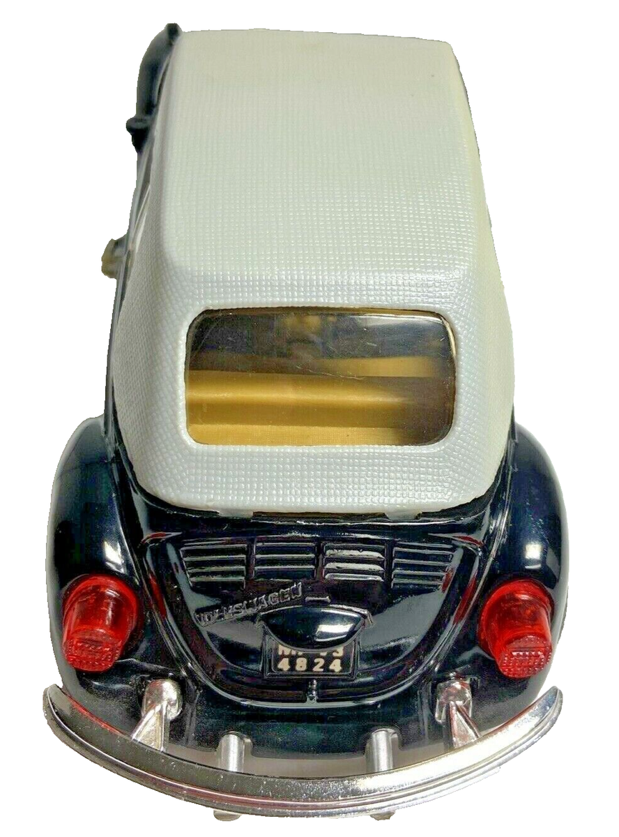 Polistil S15 Die Cast Car 1/25 Black Volkswagen Cabriolet