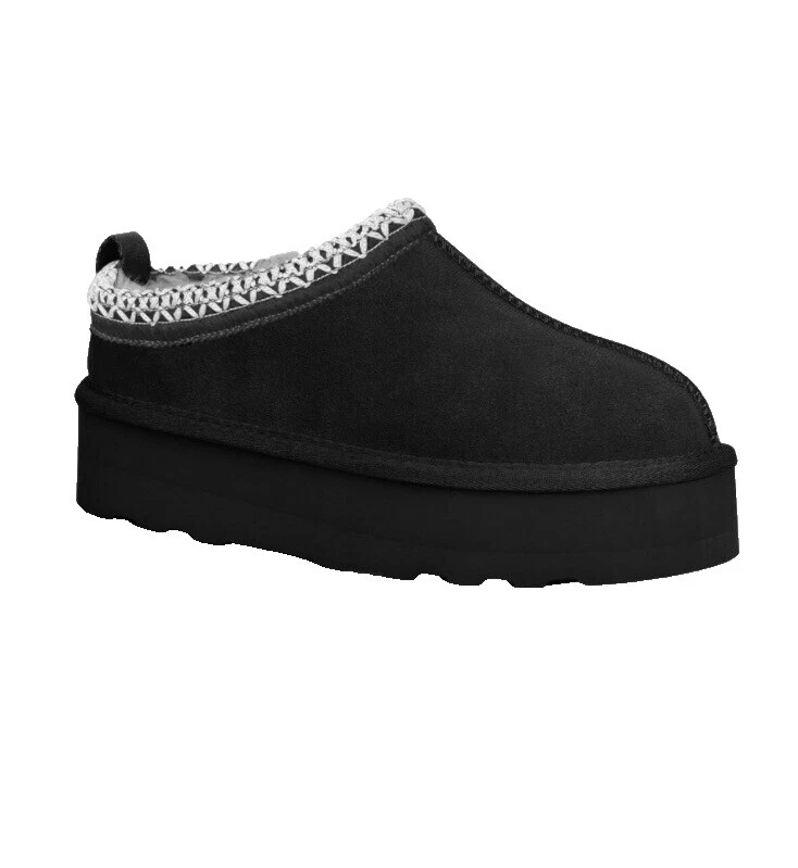 Black Slippers for Women 10 US Shoe