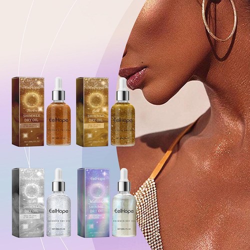30ml Liquid Highlighter Body Bronzer Oil Body Shimmer Pearl Liquid Highlight W3