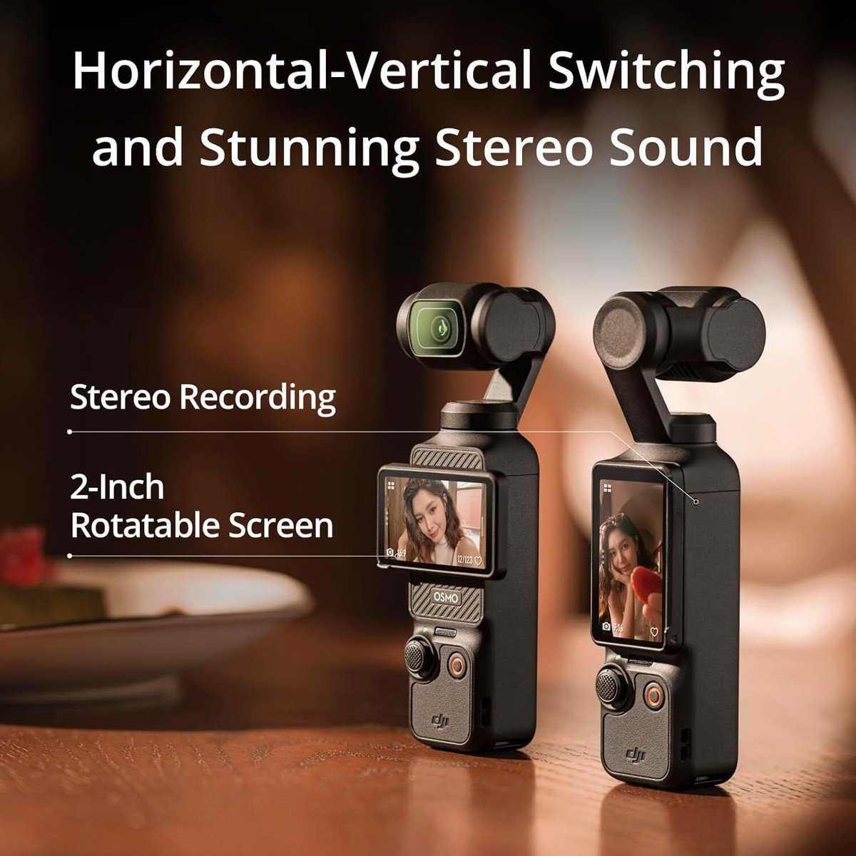 DJI Osmo Pocket 3 vlogging Camera with 1'' CMOS & 4K/120fps