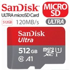 SanDisk Ultra Micro SD Card 512GB 1 TB A1 U1 Scheda di Memoria 120MB/s Classe 10