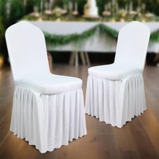 100 Pleated Skirt Chair Cover