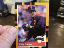 1988 Donruss Baseball's Best # 106 KELLY DOWNS GIANTS