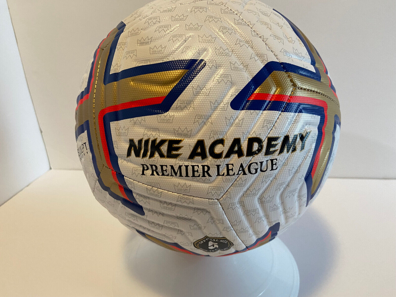 Soccer ball Nike Premier League White/Red/Black Size-5 balón de fútbol for  sale online