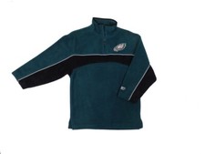 Philadelphia Eagles Youth Fleece 1/4 Zip Sweatshirt