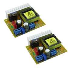 2Pcs DC Boost Converter 8 32V to 45 390V High Voltage ZVS Step up Booster Module