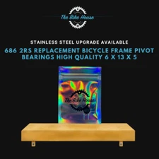 686 2RS REPLACEMENT BICYCLE FRAME PIVOT BEARINGS HIGH QUALITÄT 6 x 13 x 5