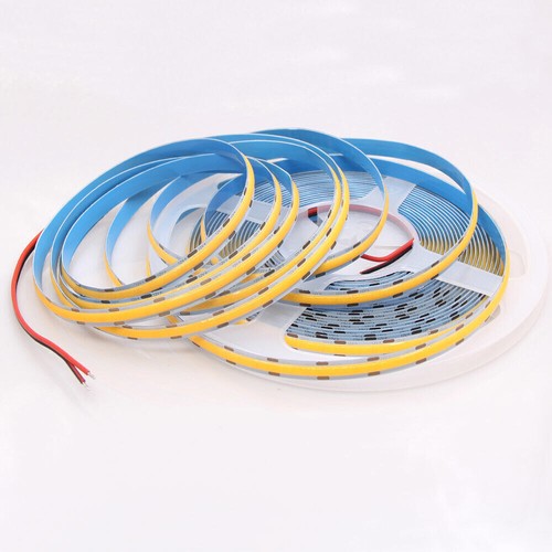 COB LED Strip 12V 24V 5M 10M High Density Flexible FOB Led Tape Lights - Picture 11 of 14