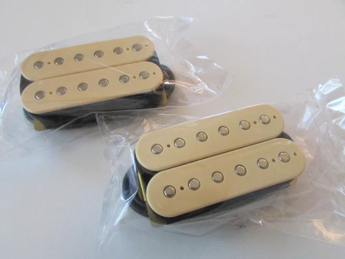 Vintage 1981 DiMarzio Pickup K10 OEM Humbucker Set Cream Mint in Orig Bags!!