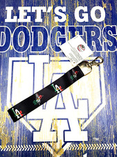 MLB Los Angeles Dodgers Wristle Lanyard Custom - Mexico NEW 