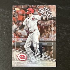 2022 Topps Series 1 Baseball Nick Castellanos 2021s Greatest Hits 21GH-3