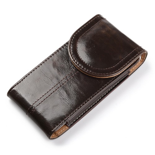 Funda vertical de cuero con clip para cinturón para iPhone 11 X 8 7 6S PLUS - Imagen 23 de 24