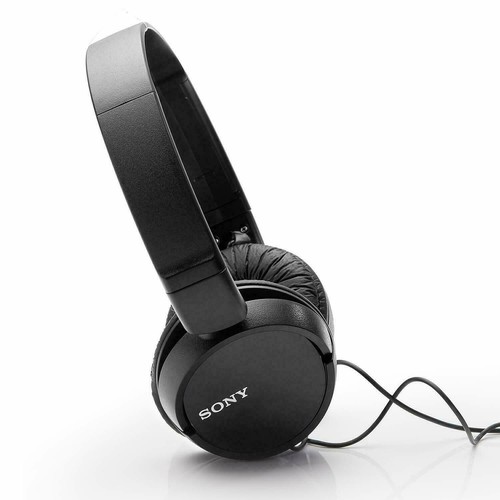 Auriculares de diadema estéreo graves adicionales Sony MDR-ZX110 - negros - Imagen 2 de 8
