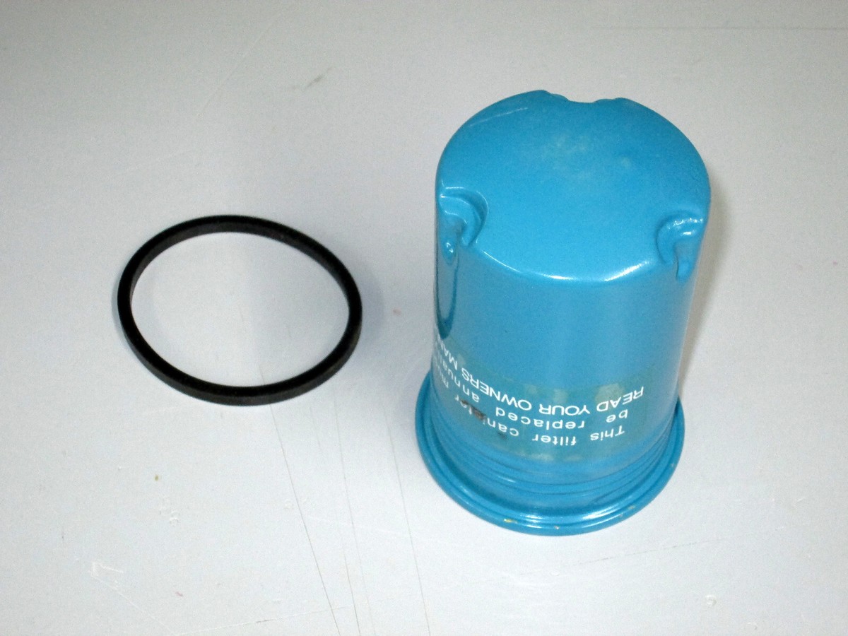 OMC sterndrive 981031 Fuel Filter Metal Cup Canister with Seal New