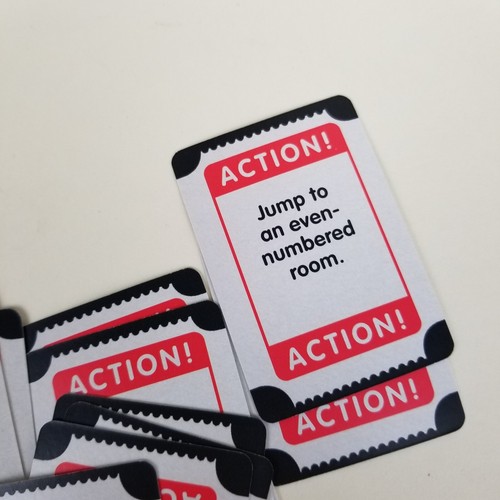 Five Nights at Freddy's Nights Of Fright Board Game 18 Action Cards - Picture 3 of 6