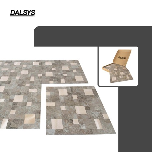 Baldosas autoadhesivas aspecto piedra cuadradas/rectangulares - Imagen 13 de 22