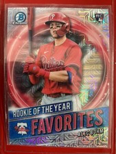 2021 Bowman Chrome Mega Box MOJO ROY Favorites Alec Bohm #RRY-AB RC Phillies