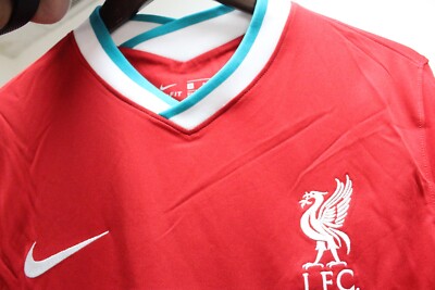 Nike Liverpool FC 21 Stadium Home Jersey Red Unisex Y- XL Cz2636