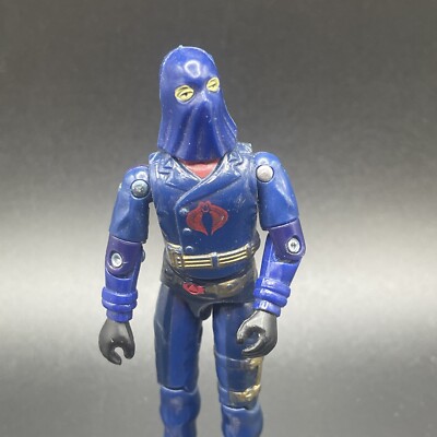 GI Joe Hooded Cobra Commander ENEMY LEADER 1982-83 VERY NICE