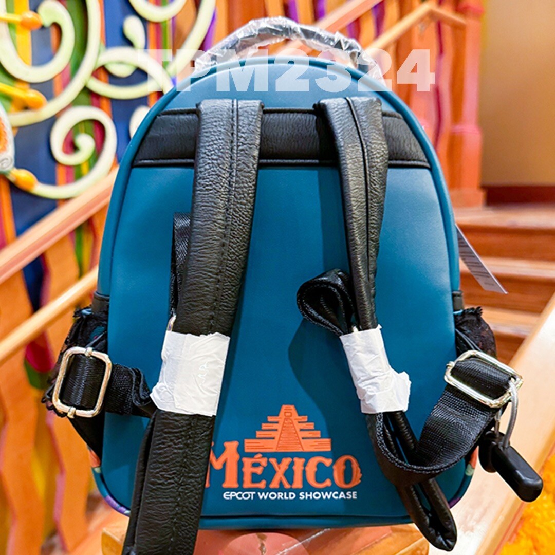【Loungefly】Disney ミキミニ ディナーデート バックパック 2024 Disney Parks EPCOT Mexico Celebration Loungefly