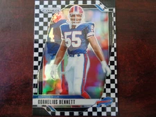 2024 Prizm Cornelius Bennett #36 Black & White Checkerboard-BILLS